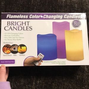 LED Colored Candles